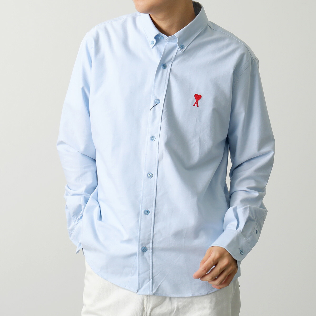 楽天市場】ami paris アミパリス シャツ AMI DE COEUR BFHSH113 CO0031