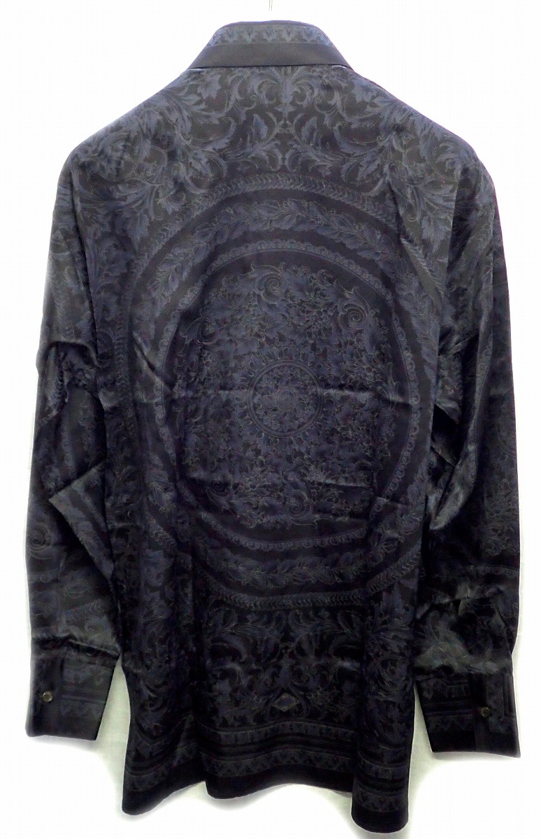 楽天市場】【アパレル】VERSACE ヴェルサーチ シャツ メンズ シルク100