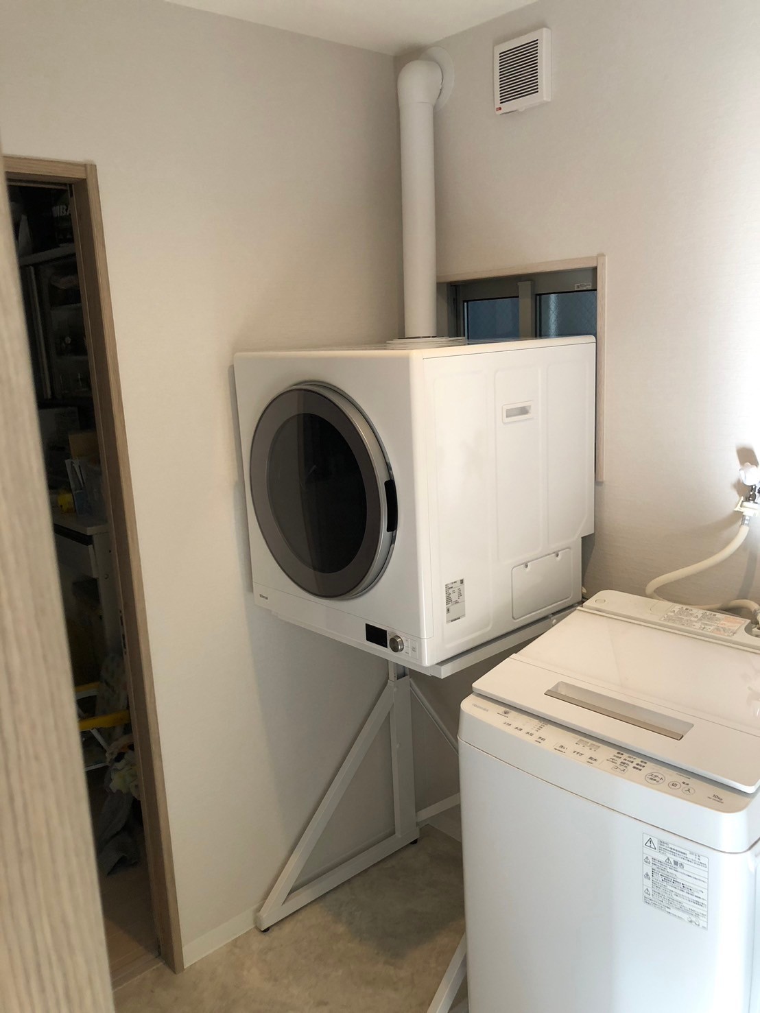 リンナイ ガス衣類乾燥機 新規取付工事 乾太くん 9kg デラックス