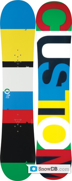 Snowboard Burton Custom Smalls 2009/2010 :: Snowboard and ski