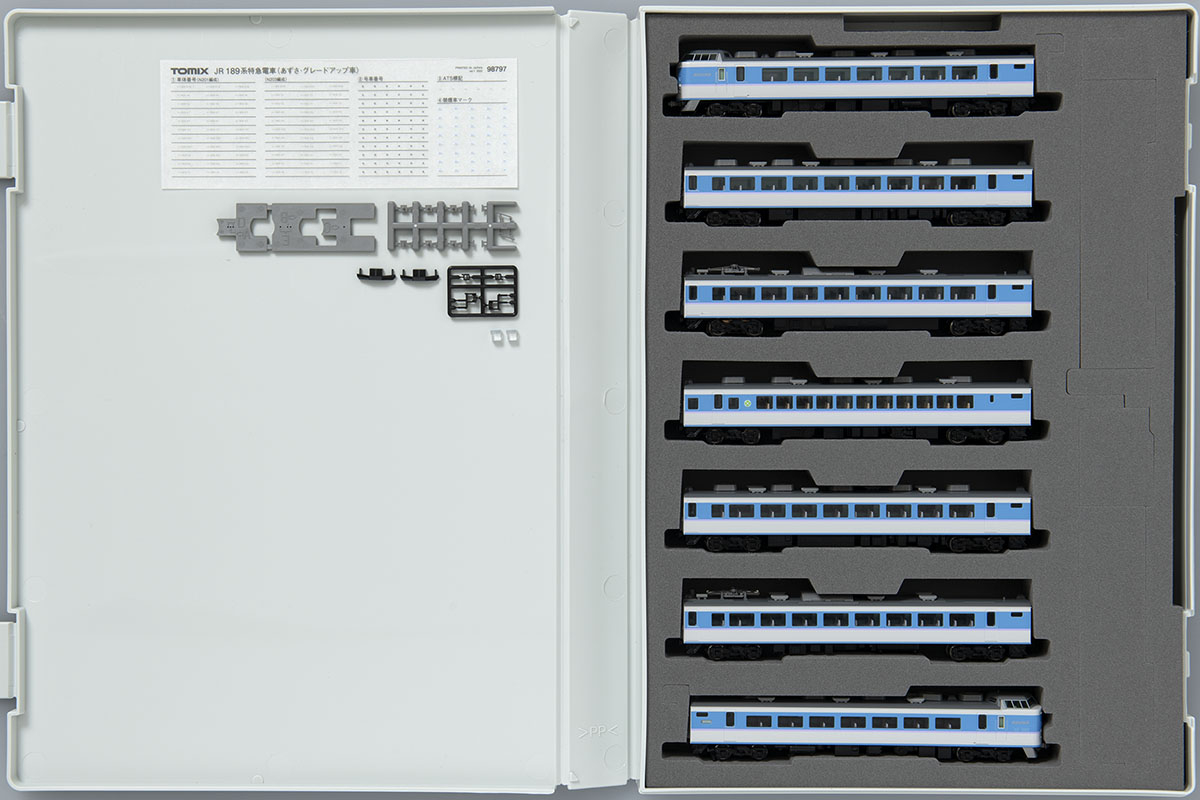 JR 189系特急電車(あずさ・グレードアップ車)基本セット｜製品情報