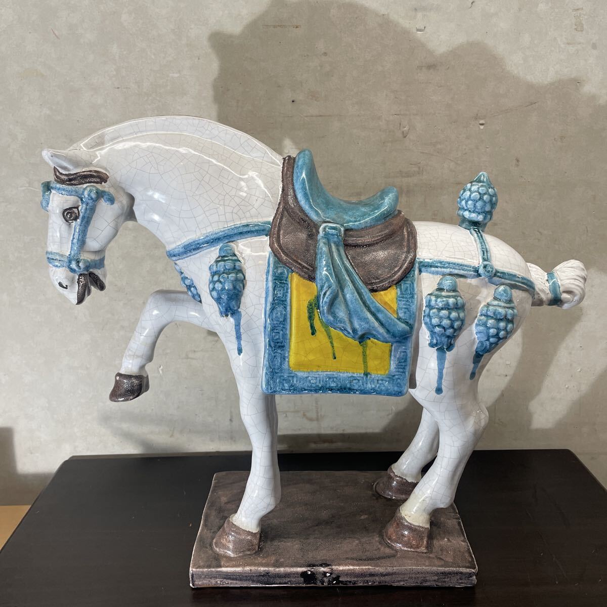 2026年最新】Yahoo!オークション -唐三彩(馬)置物の中古品・新品・未