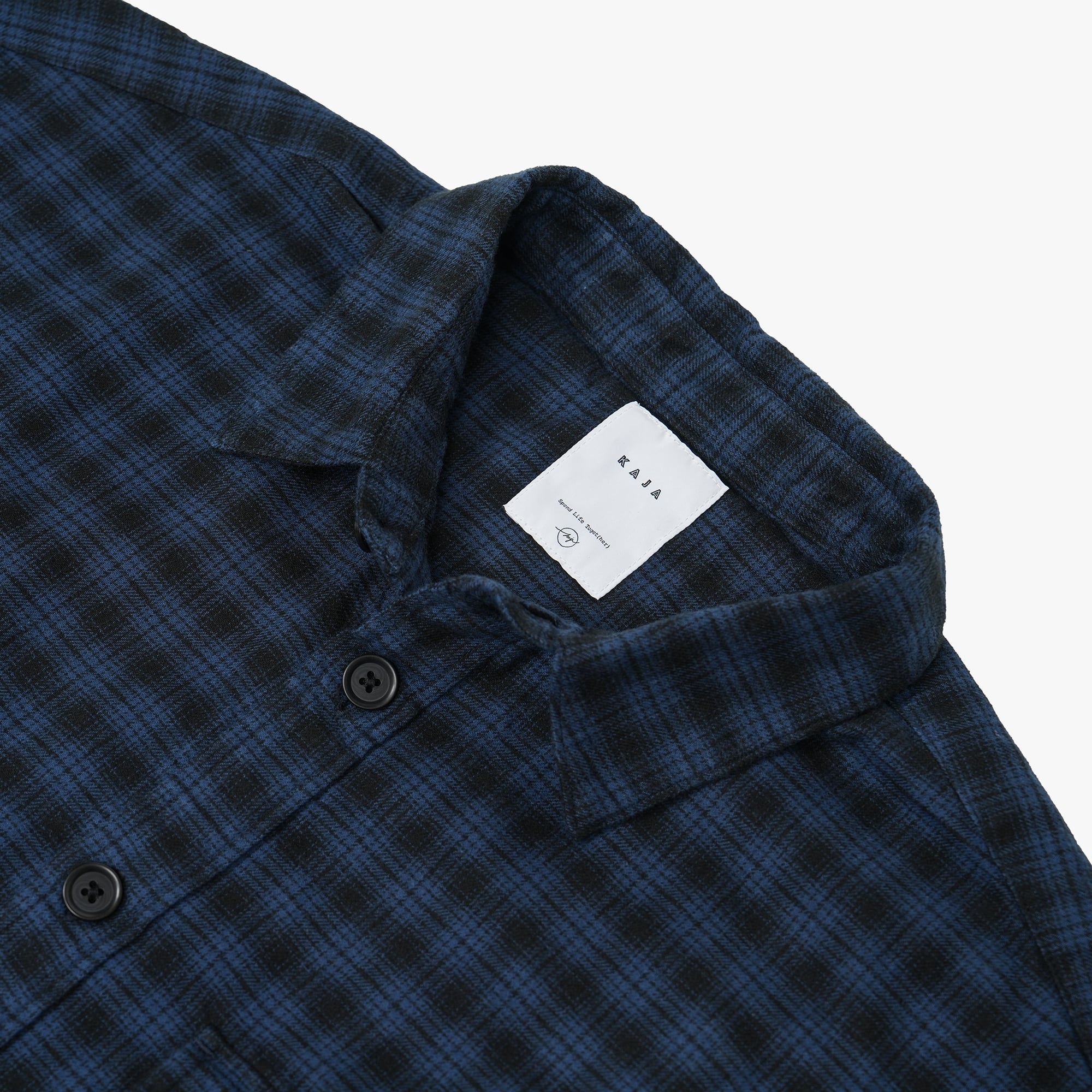 KAJA CHECK FLANNEL SHIRT JACKET | KAJA