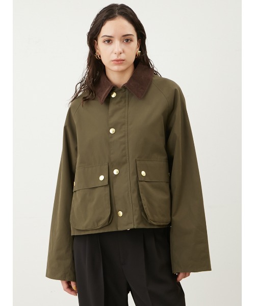 Barbour ミラオーウェン　カーキ　ジャケット Mila Owen】英国を代表するライフスタイルブランド・Barbour別注