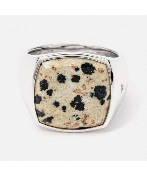 TOM WOOD（トムウッド）の「TOM WOOD cushion leopard ring トムウッド