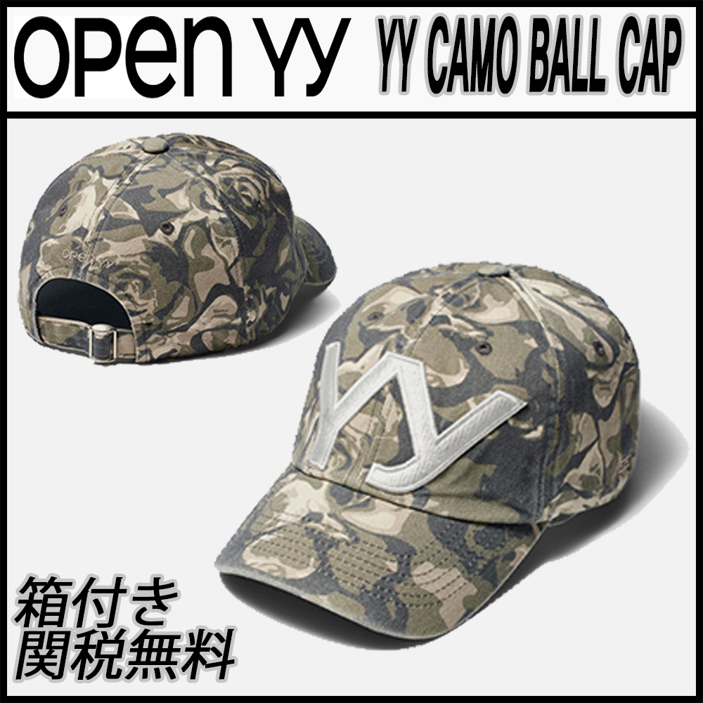 ☆OPEN Yy☆YY CAMO BALL CAP☆送料・関税込☆ (OPEN YY_TheOpen