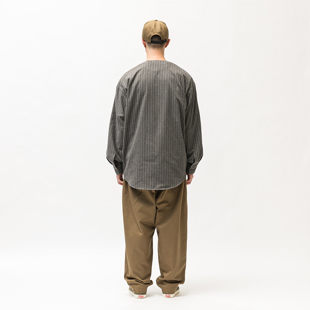 WTAPS Shirt LEAGUE / LS / COTTON. FLANNEL. STRIPE