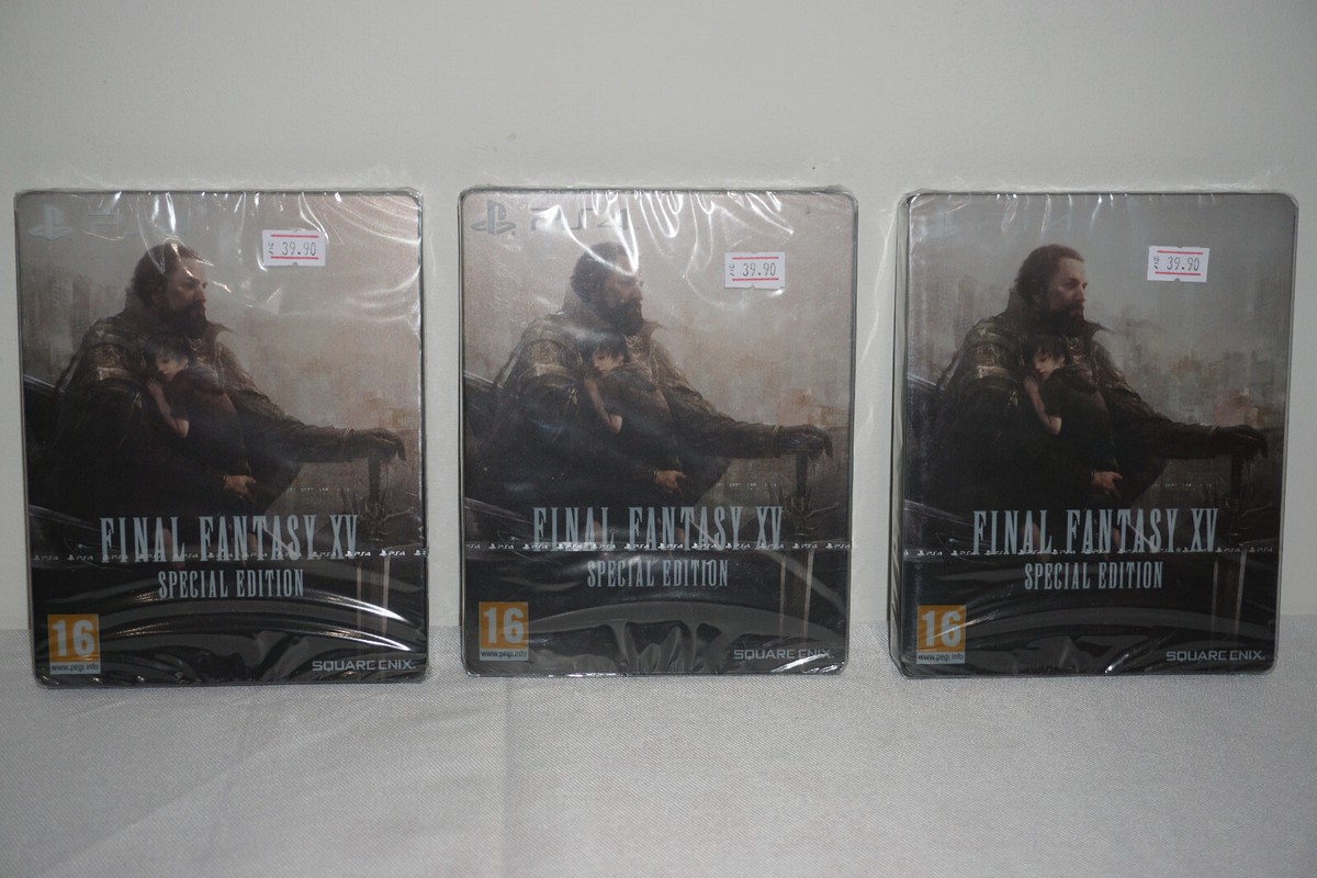 FINAL FANTASY XV 15 STEELBOOK SPECIAL EDITION - PS4 - BRAND NEW