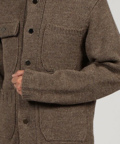 セール】 TOMORROWLAND tricot ハイランドウール ニットブルゾン