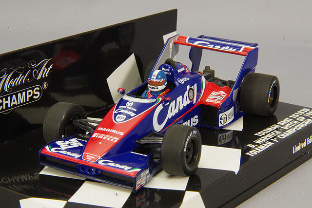 ミニチャンプス 1/43 トールマンハート TG183 1983 F1 オランダGP #35