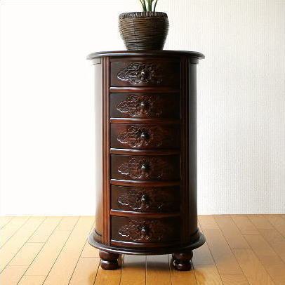 アンティーク 家具 チェスト タンス 収納 小物入れ 花台 FAX台 電話台