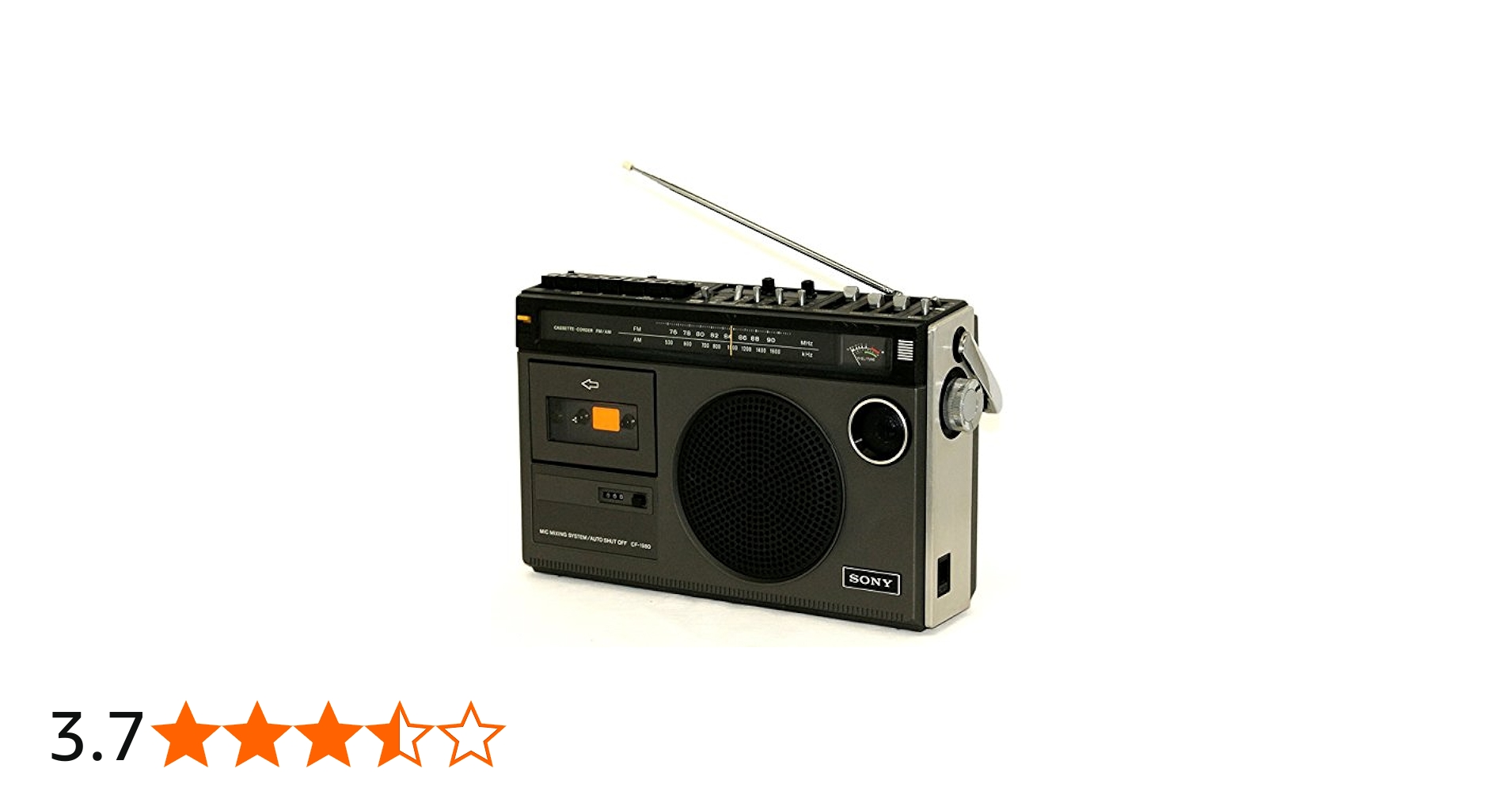 Amazon.co.jp: SONY ソニー CF-1980 FM/AMラジオカセットコーダー