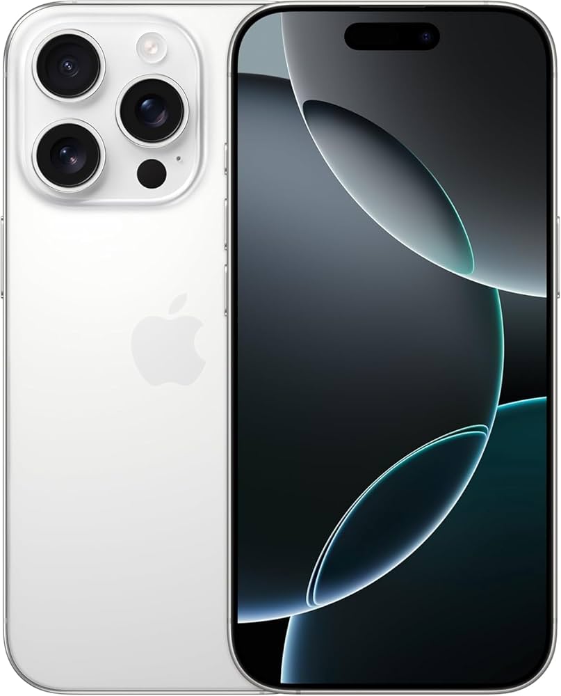 Amazon.com: Apple iPhone 16 Pro, 256GB, White Titanium for Verizon