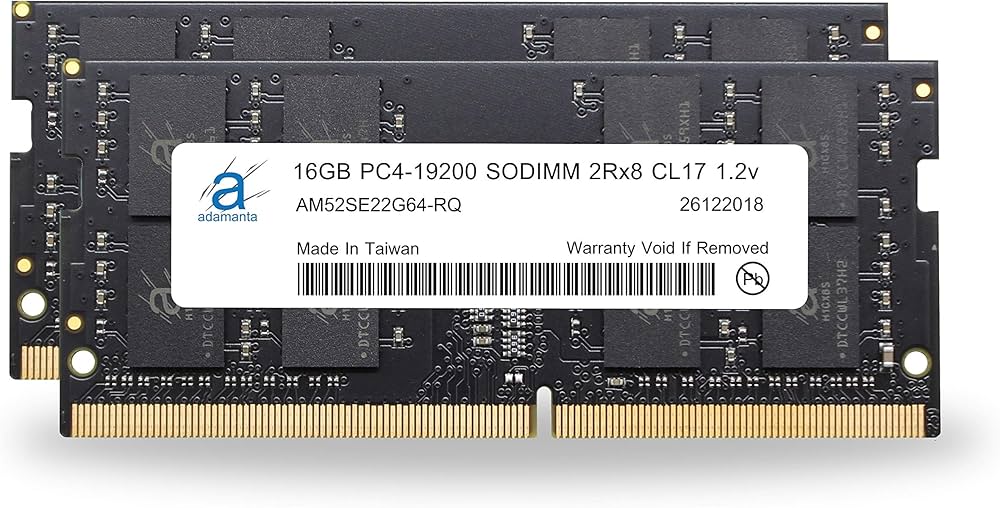 Amazon | Adamanta 32 GB ( 2 x 16gb )ノートPCメモリアップグレード