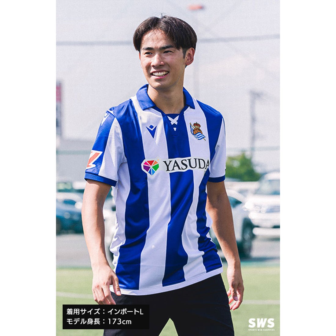 macron レアルソシエダ 24/25 ユニフォーム ホーム 半袖 #14.久保建英