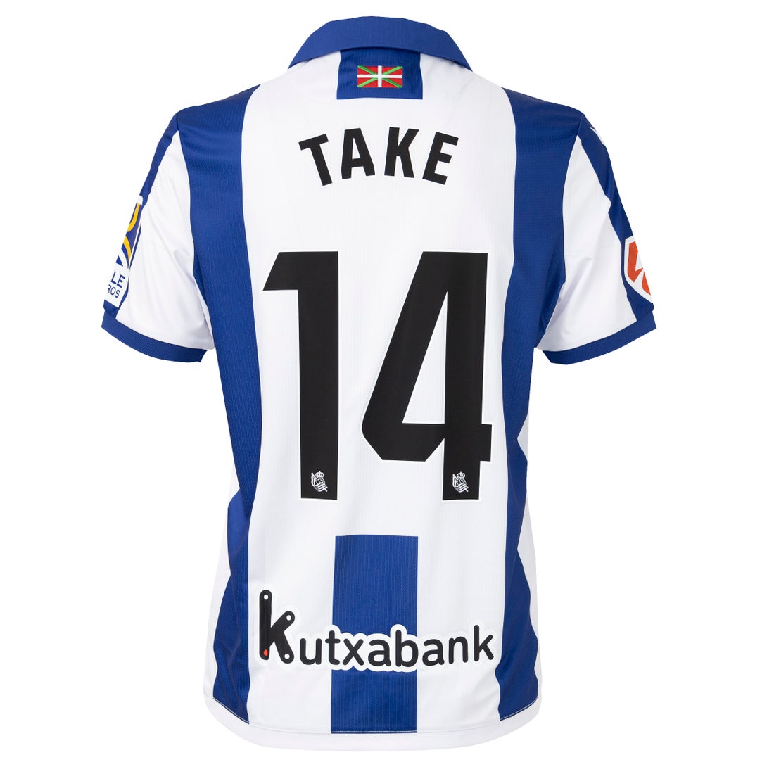 macron レアルソシエダ 24/25 ユニフォーム ホーム 半袖 #14.久保建英