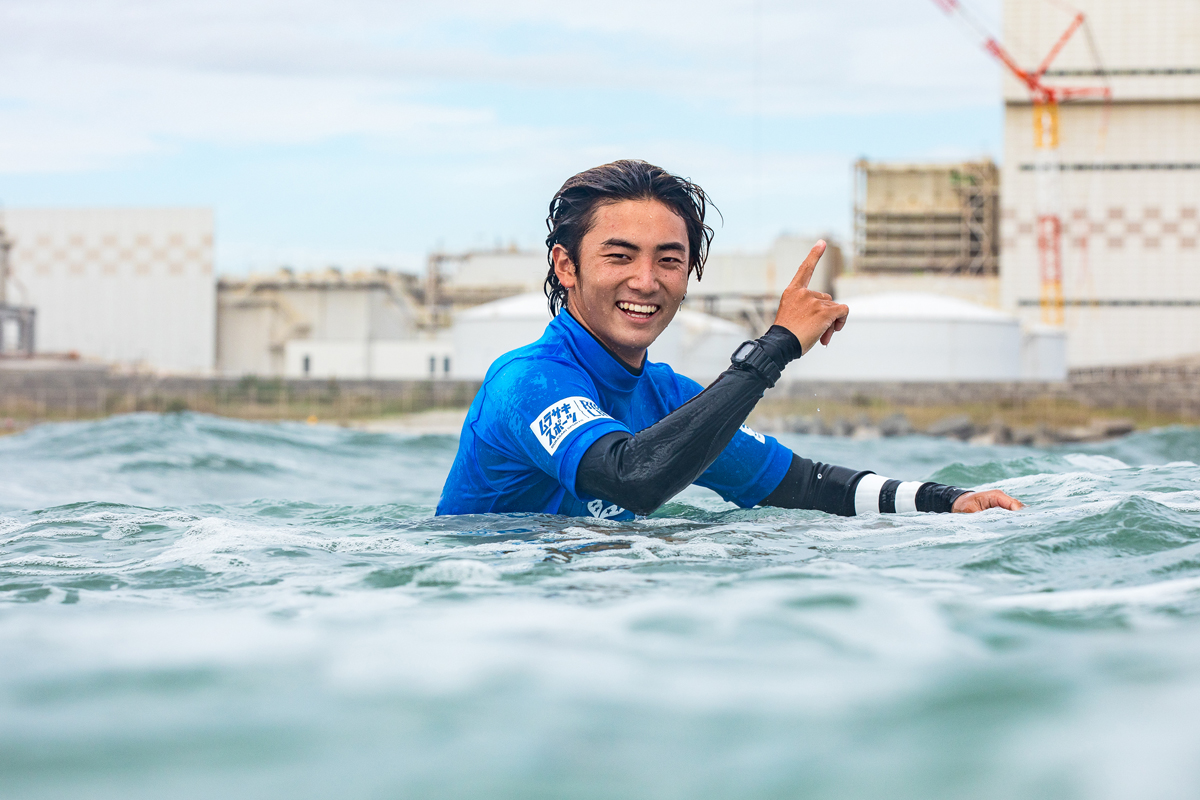 渡邉壱孔と川瀬心那が優勝賞金100万円を獲得。Kitaizumi Surf Festival