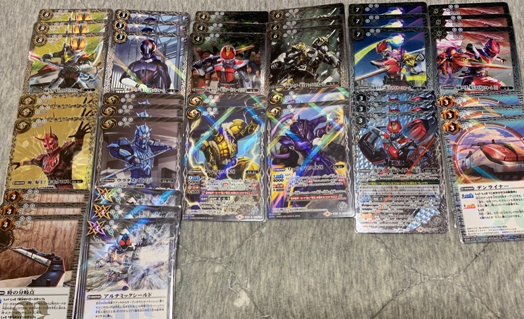 UNION AREANA】電王デッキ ほぼフルパラデッキ ※補助パーツ付き UNION