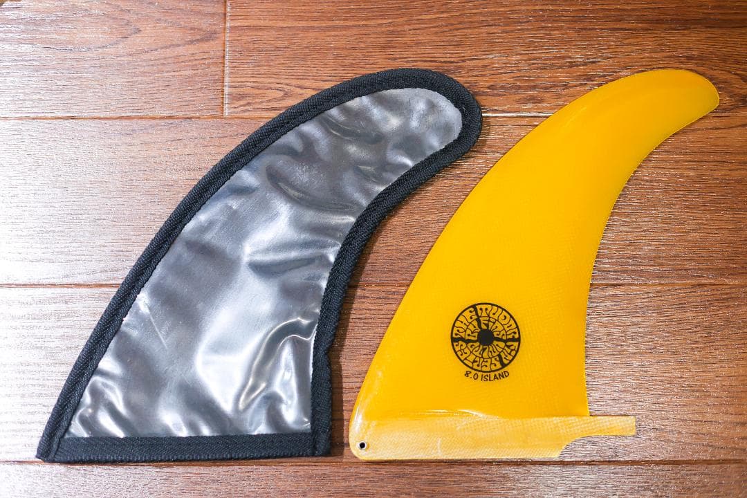 TUDER　サーフボード　フィン　8インチ グラッシー 送料無料 サーフィン ロングボード フィン センターフィン