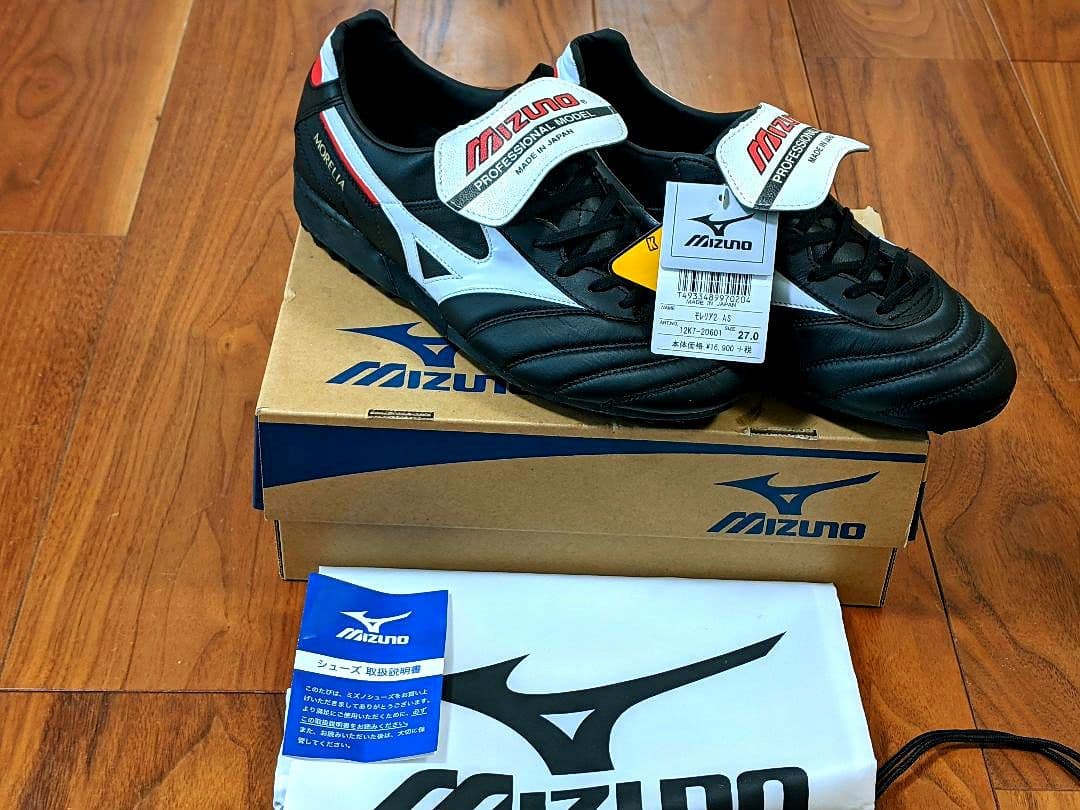 限定①【激レア新品未使用】ミズノ モレリアAS（27.0cm）