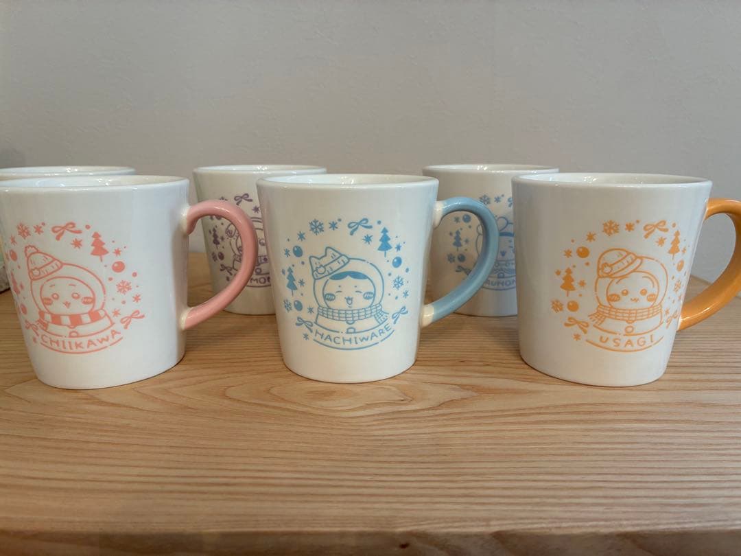 エニマイくじ ちいかわ G賞 マグカップ 全6種類 コンプリート セット
