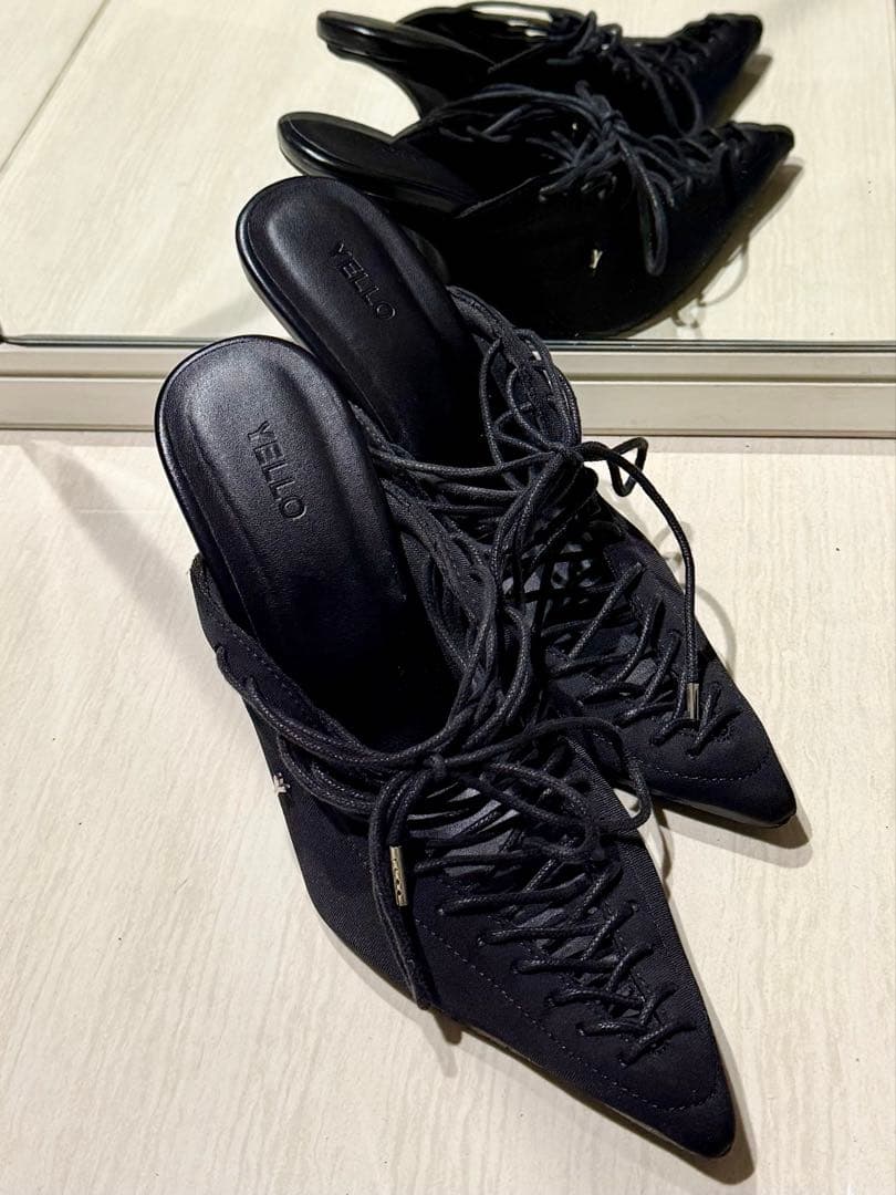 YELLO レースアップヒール TIGER RODEO