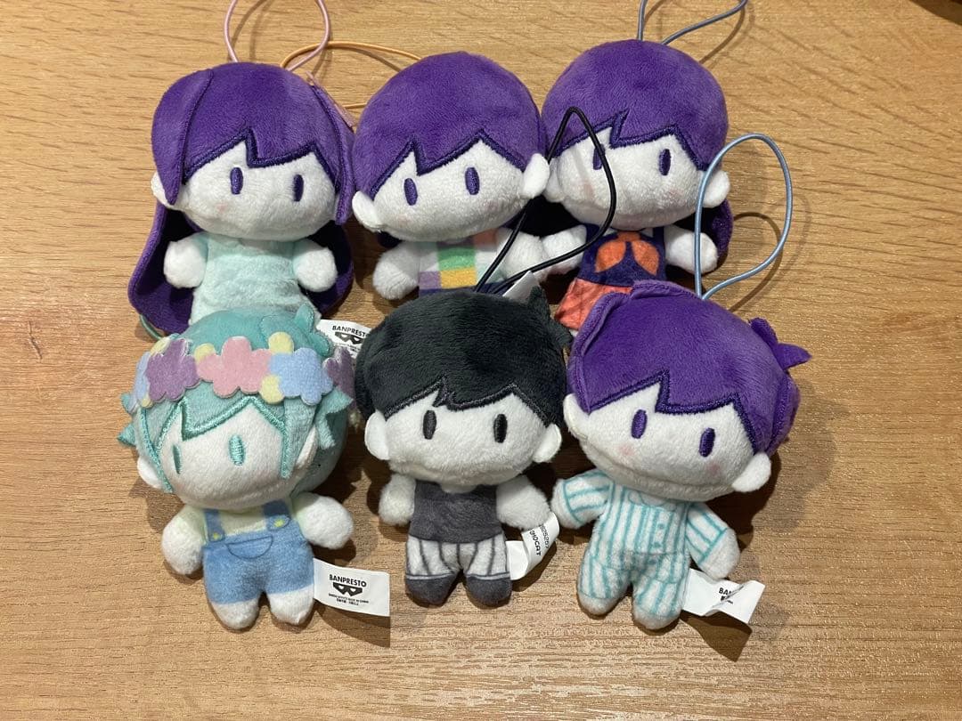 OMORI おともだちといっしょぬいぐるみ-ヘッドスペース-　6種セット OMORI おともだちといっしょぬいぐるみ-ヘッドスペース-｜商品情報