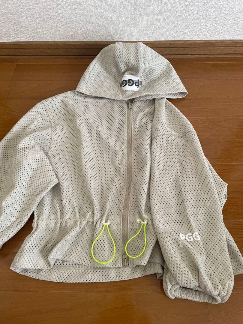 美品　PGG ゴルフセットアップ 最高級 PGG セットアップ カーキ 茶色 ゴルフウェア パーリーゲイツ