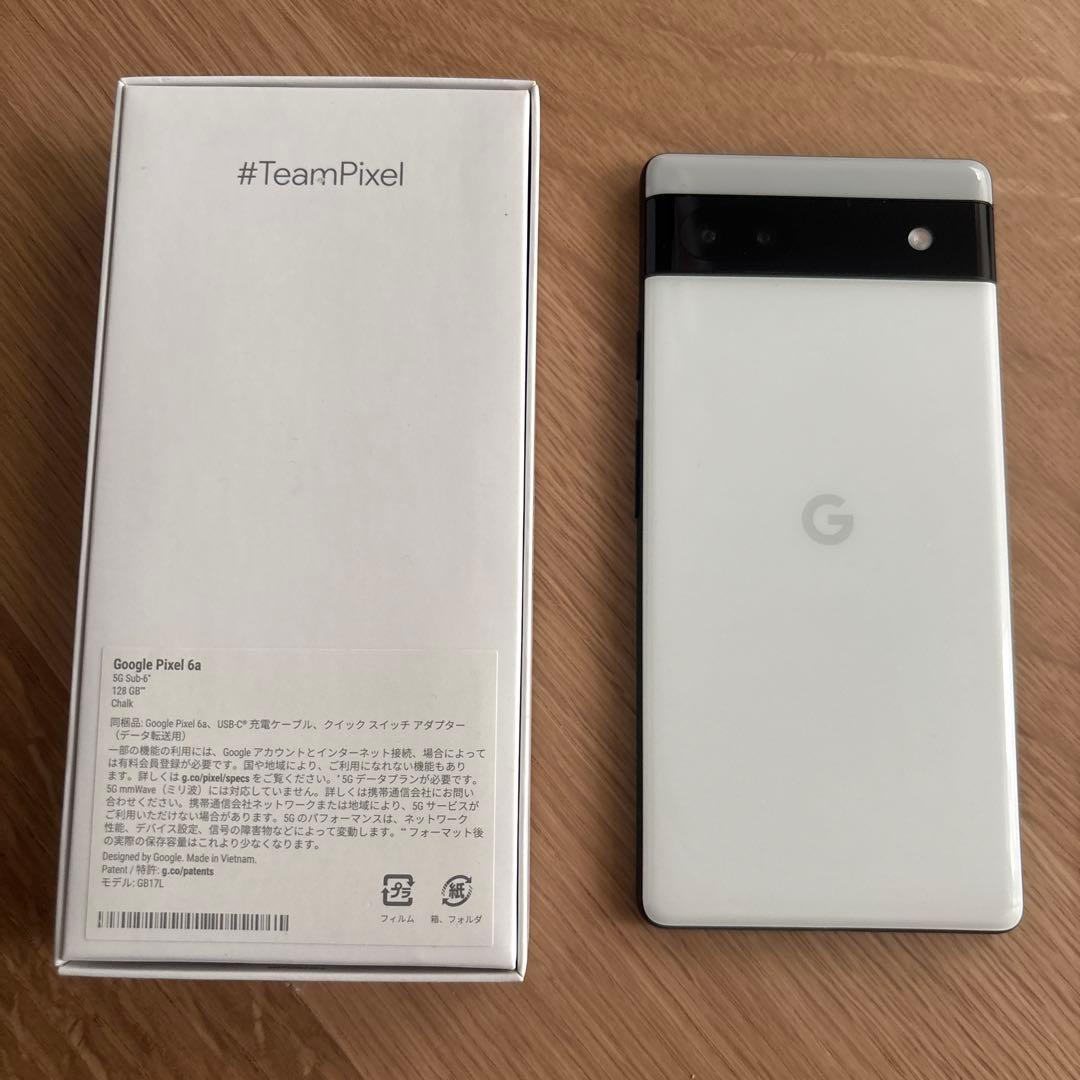 紘*様 Google Pixel 6a 本体 128GB SIM フリー付属品セ - メルカリ