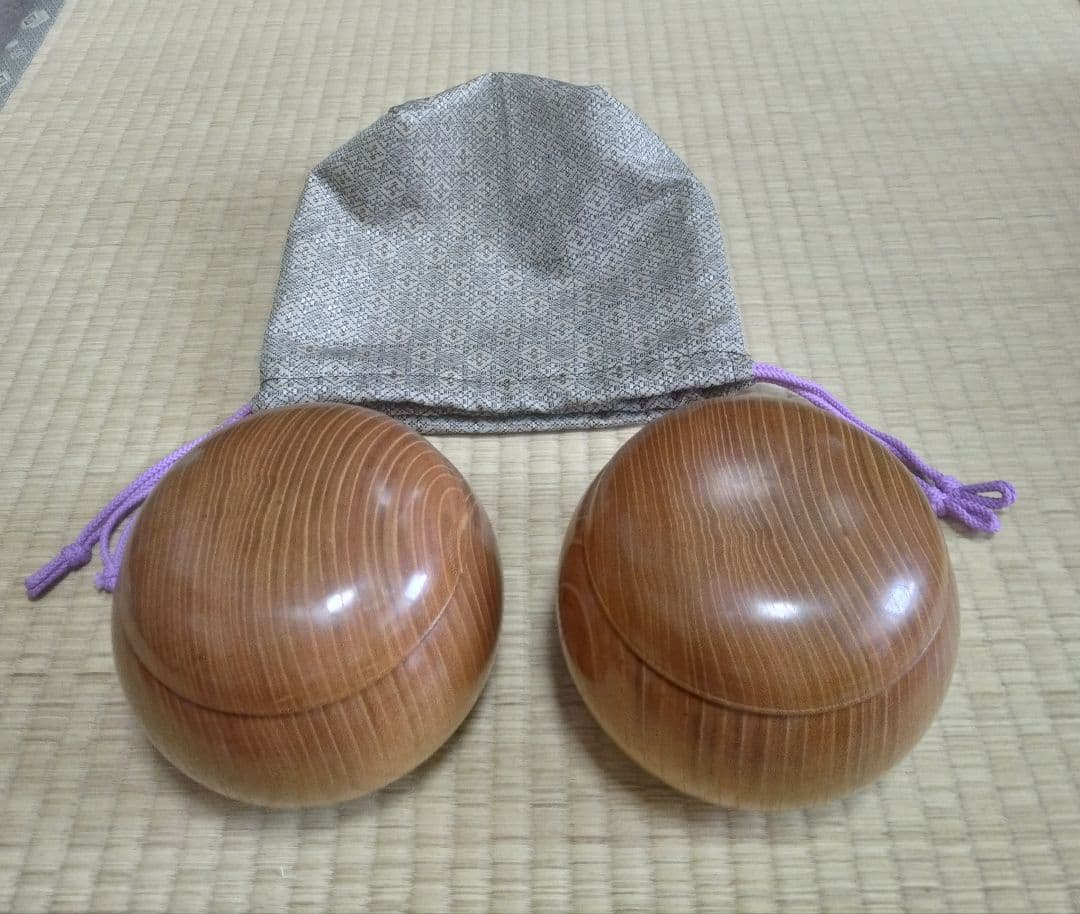 碁笥／碁石セット 楽天市場】囲碁セット 新かや2寸ハギ足付碁盤セット(蛤碁石28号・欅
