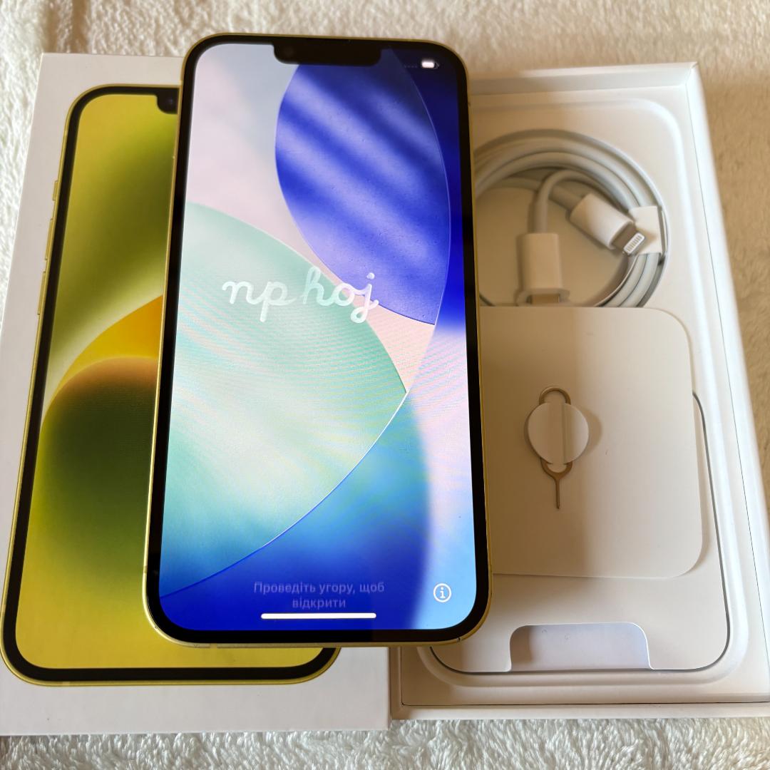 ◆Apple iPhone14 SIMフリー 128G イエロー オマケ有 Amazon.com: Apple iPhone 14, 128GB, Yellow - Unlocked (Renewed