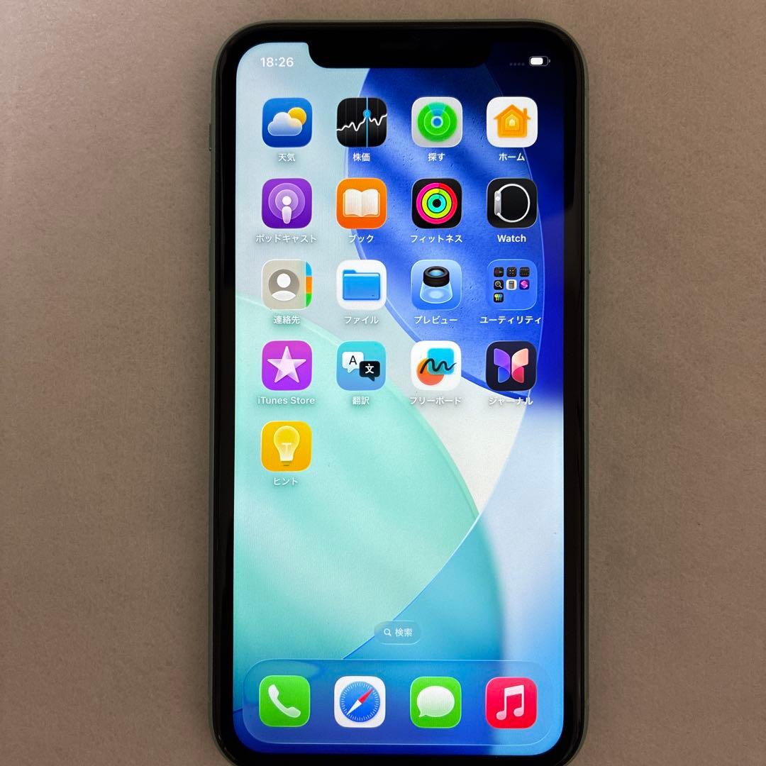 Apple iPhone 11 ミントグリーン 本体 Amazon.com: Apple iPhone 11, 64GB, Green - Unlocked (Renewed