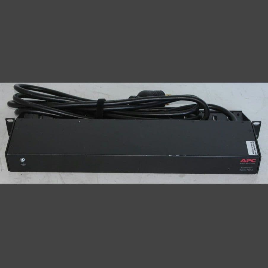 その他 APC Metered Rack PDU AP7801B AP7801B - APC NetShelter Metered Rack PDU, 1U, 20A, 120V, 8 NEMA 5