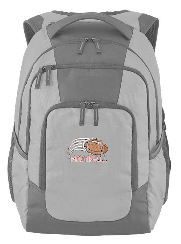 Football Embroidery logo for Bag. - Image 2