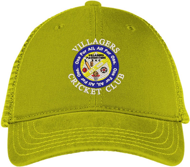 Villagers Pacesetters Embroidery logo for Cap. - Image 2