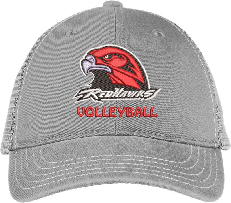 Redhawks Volleyball Embroidery logo for Cap. - Image 2