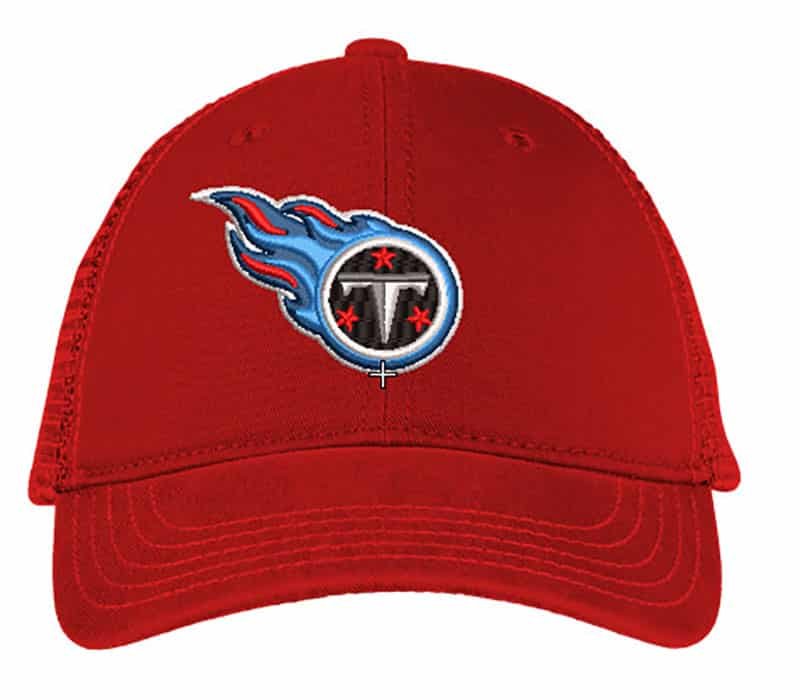 Tennessee Titans 3d puff Embroidery logo for Cap. - Image 2