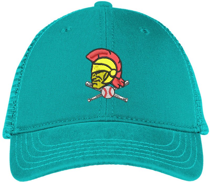 Man Trojan head Embroidery logo for Cap. - Image 2