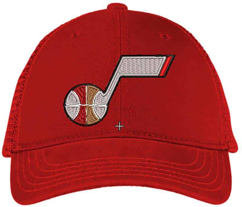 Basketball Music 3d puff Embroidery logo for Cap . - Image 2