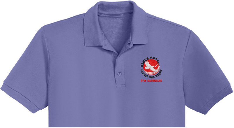 Usaca Central Embroidery logo for Polo Shirt. - Image 2