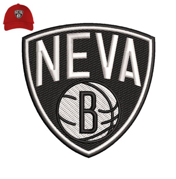 Neva Brooklyn Embroidery logo for Cap.