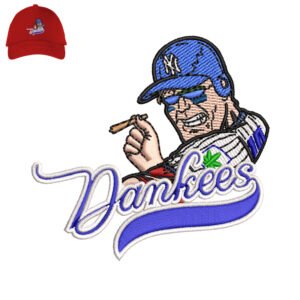Dankees Official Partner Embroidery logo for Cap.