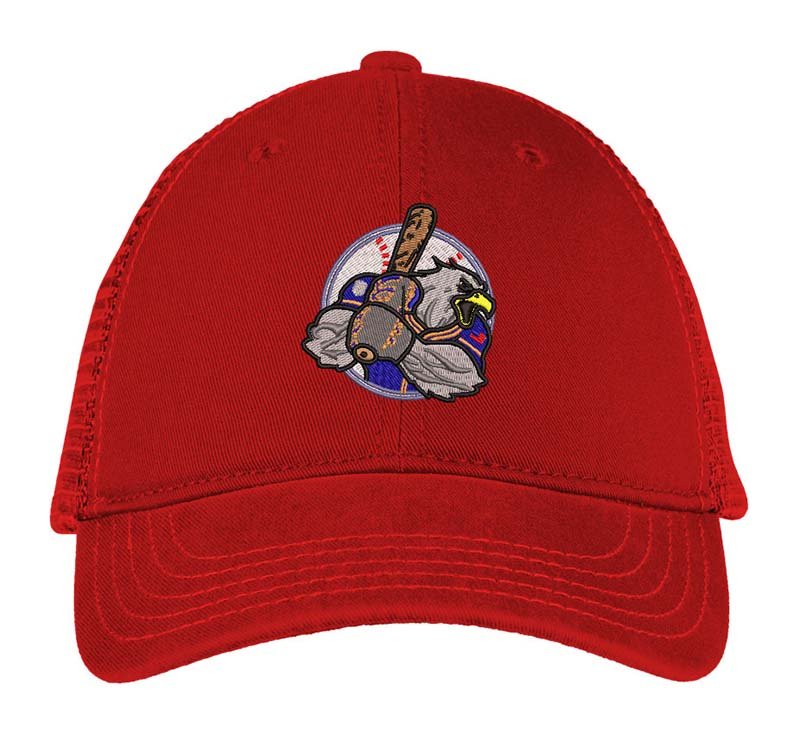 Eagle Baseball Embroidery logo for Cap. - Image 2